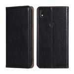 For Alcatel Axel / Lumos Pure Color Magnetic Leather Phone Case(Black)