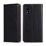 For Alcatel 1B 2022 Pure Color Magnetic Leather Phone Case(Black)