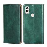 For Kyocera Android One S9 / Digno Sanga Edition Pure Color Magnetic Leather Phone Case(Green)