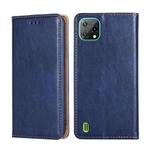 For Blackview A55 Pure Color Magnetic Leather Phone Case(Blue)