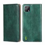 For Blackview A55 Pure Color Magnetic Leather Phone Case(Green)