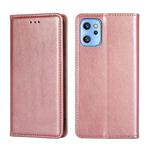 For UMIDIGI A13 / A13 Pro / A13S Pure Color Magnetic Leather Phone Case(Rose Gold)