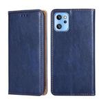 For UMIDIGI A13 / A13 Pro / A13S Pure Color Magnetic Leather Phone Case(Blue)