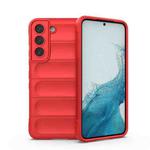 For Samsung Galaxy M23 5G Magic Shield TPU + Flannel Phone Case(Red)
