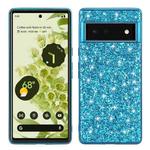 For Google Pixel 7 / 7 Pro Glitter Powder Shockproof TPU Phone Case(Blue)