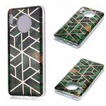 For Huawei Mate 30 Plating Marble Pattern Soft TPU Protective Case(Green)