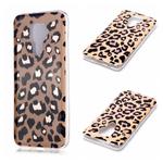 For Huawei Mate 30 Lite / nova 5i Pro Plating Marble Pattern Soft TPU Protective Case(Leopard)