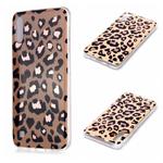 For Galaxy A10 / M10 Plating Marble Pattern Soft TPU Protective Case(Leopard)
