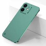 For iPhone 11 Electroplating Frosted Frameless Phone Case (Green)