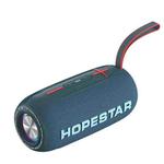 HOPESTAR H49 RGB Light TWS Waterproof Wireless Bluetooth Speaker(Blue)