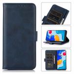 For Xiaomi Redmi Note 11 Pro 4G Global Cow Texture Leather Phone Case(Blue)