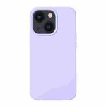 For iPhone 14 Liquid Silicone Phone Case (Purple)