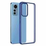 For Xiaomi 12 Lite Four-corner Shockproof TPU + PC Phone Case(Blue)