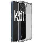 For OPPO  K10 5G China imak UX-5 Series Transparent Shockproof TPU Phone Case(Transparent Black)