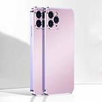 Ultra Thin Electroplated Frosted TPU Phone Case For iPhone 11 Pro(Purple)