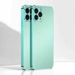 Ultra Thin Electroplated Frosted TPU Phone Case For iPhone 11 Pro(Light Green)