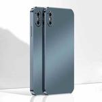 Ultra Thin Electroplated Frosted TPU Phone Case For iPhone XS(Grey)