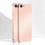 Ultra Thin Electroplated Frosted TPU Phone Case For iPhone SE 2022 / 2020 / 8 / 7(Pink)