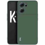 For OPPO K10 5G IMAK UC-4 Series Straight Edge TPU Phone Case(Dark Green)