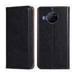 For Nokia X100 Gloss Oil Solid Color Magnetic Flip Leather Phone Case(Black)