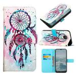 For Nokia G20/G10 3D Painting Horizontal Flip Leather Case(Color Drop Wind Chimes)