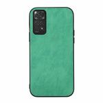 For Xiaomi Redmi Note 11 / Note 11S 4G Falette Texture PU Shockproof Phone Case(Green)