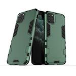 For iPhone 11 Pro Simple Style Shockproof PC + TPU Case(Green)