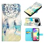 For Xiaomi Redmi 10A 3D Painting Horizontal Flip Leather Case(Dream Wind Chimes)