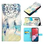 For Samsung Galaxy A13 4G 3D Painting Horizontal Flip Leather Case(Dream Wind Chimes)