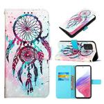 For Samsung Galaxy A53 5G 3D Painting Horizontal Flip Leather Case(Color Drop Wind Chimes)