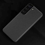 For Samsung Galaxy S22+ 5G Carbon Fiber Shockproof Phone Case(Black)