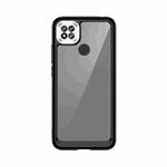 For Xiaomi Poco C31 Colorful Series Acrylic + TPU Phone Case(Black)