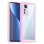 For Xiaomi 12 Lite Colorful Series Acrylic + TPU Phone Case(Pink)