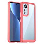 For Xiaomi 12 Lite Colorful Series Acrylic + TPU Phone Case(Red)
