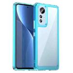 For Xiaomi 12 Lite Colorful Series Acrylic + TPU Phone Case(Transparent Blue)