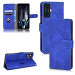 For Xiaomi Poco F4 GT/Redmi K50 Gaming Skin Feel Magnetic Flip Leather Phone Case(Blue)