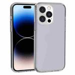 For iPhone 14 Pro Shockproof Terminator Style Transparent Protective Case (Grey)