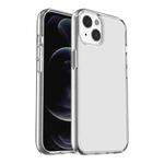 For iPhone 14 Plus Shockproof Terminator Style Transparent Protective Case  (Transparent)