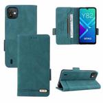 For Wiko Y82 Magnetic Clasp Flip Leather Phone Case(Green)