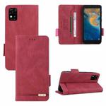 For ZTE Biade A31 Magnetic Clasp Flip Leather Phone Case(Red)