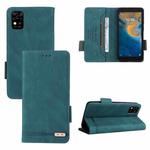 For ZTE Biade A31 Magnetic Clasp Flip Leather Phone Case(Green)