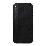For Huawei Mate Xs 2 Two-color Litchi Texture PU Phone Case(Black)
