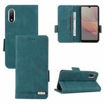 For Sony Xperia Ace III Magnetic Clasp Flip Leather Phone Case(Green)