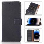 For iPhone 14 Pro Litchi Texture Horizontal Flip Leather Phone Case (Blue)