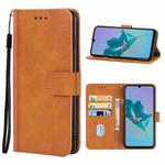 For ZTE Blade V40 Vita Leather Phone Case(Brown)