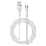Micro USB 5A Beauty Tattoo USB Charging Cable,Cable Length: 1m(White)