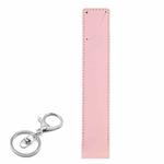 PU Leather Shockproof Protective Case with Metal Buckle for Apple Pencil 1 / 2(Pink)