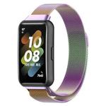For Huawei Band 7 / 7 NFC Milan Metal Magnetic Watch Band(Colorful)