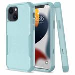 For iPhone 14 Commuter Shockproof TPU + PC Phone Case (Grey Green)