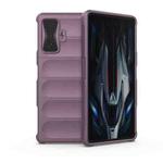 For Xiaomi Redmi K50 Gaming Magic Shield TPU + Flannel Phone Case(Purple)